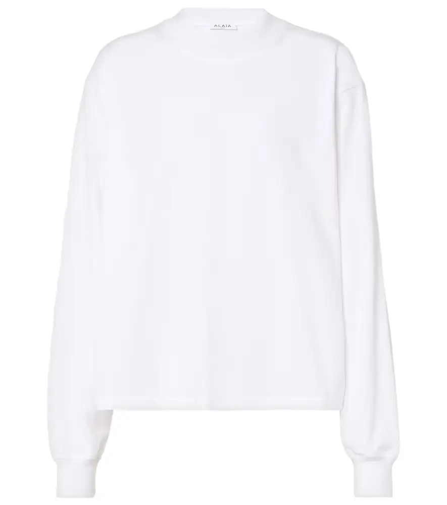 Alaia Alaïa Cotton jersey sweatshirt