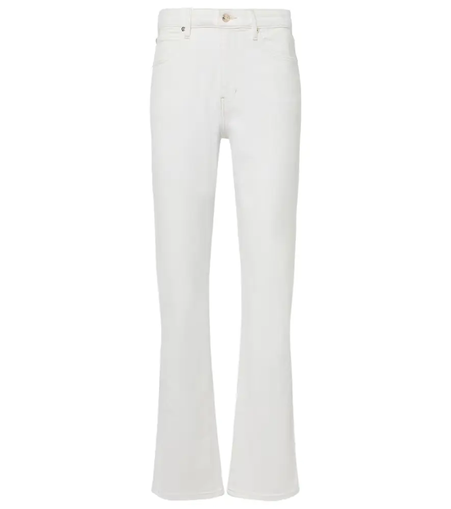 Frame The Ruler high-rise straight jeans