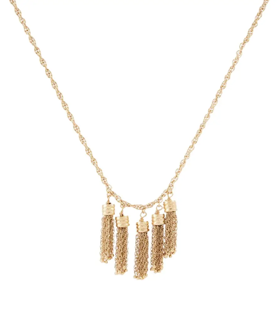 Chloe Chloé Chloé Pompoms pendant necklace