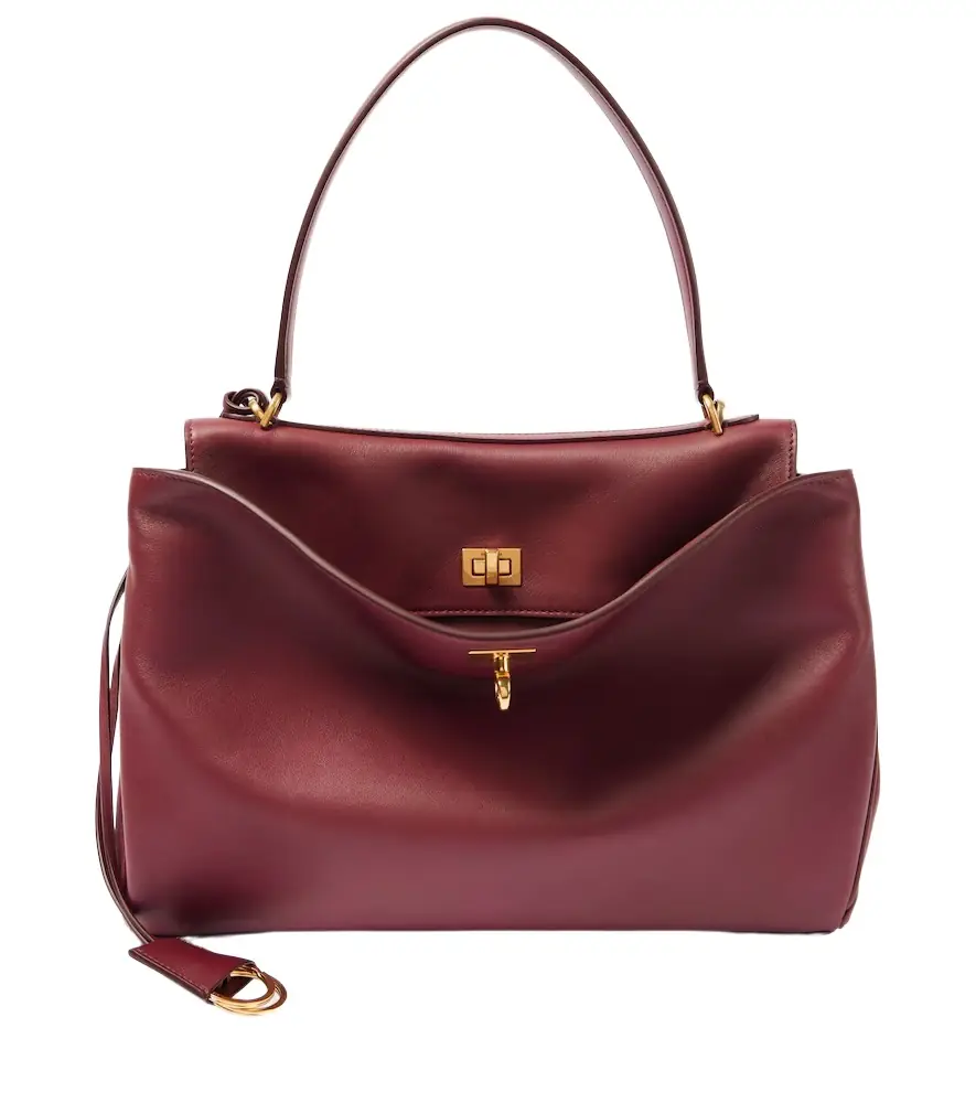 Balenciaga Rodeo Medium leather tote bag