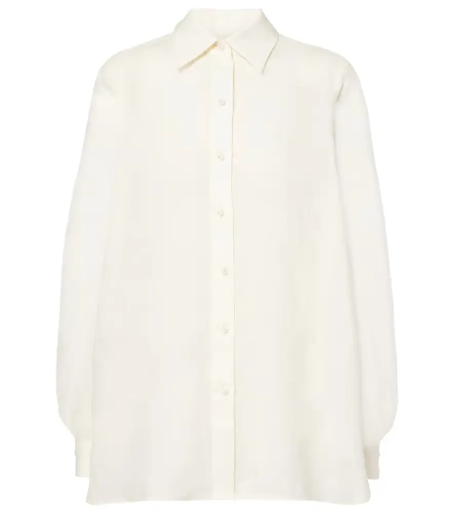 Zimmermann Crush ramie shirt