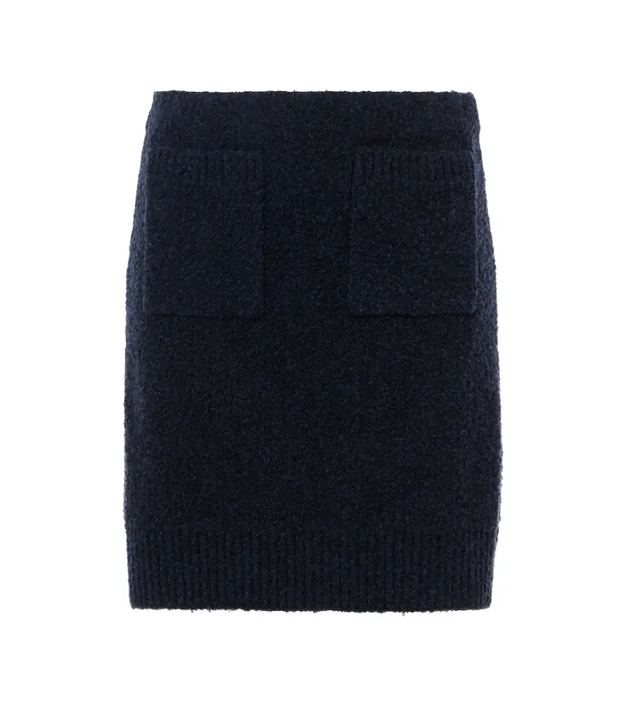 Bottega Veneta Bouclé midi skirt