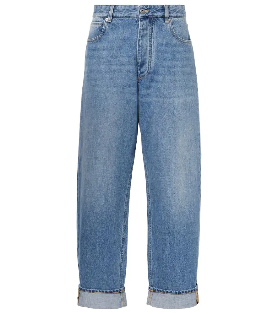 Bottega Veneta Mid-rise straight jeans