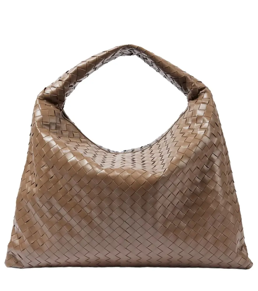 Bottega Veneta Hop Large Intrecciato leather shoulder bag