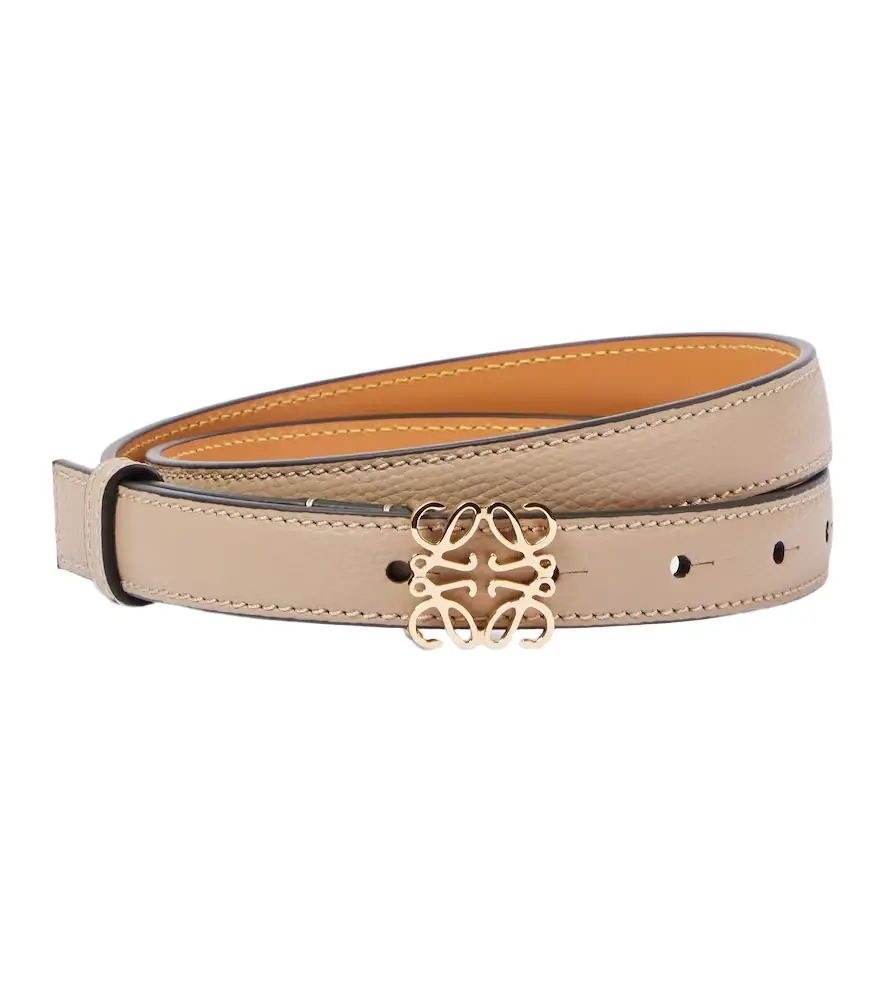 Loewe Anagram leather belt