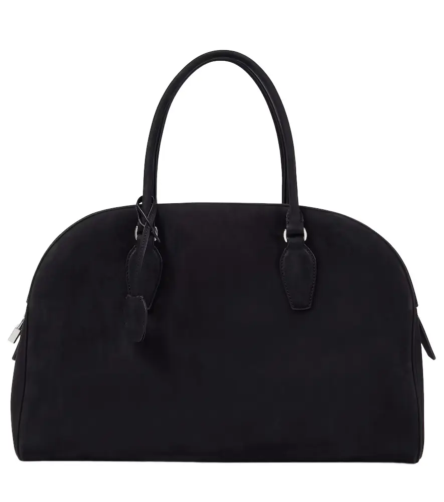 The Row India 15.75 suede tote bag