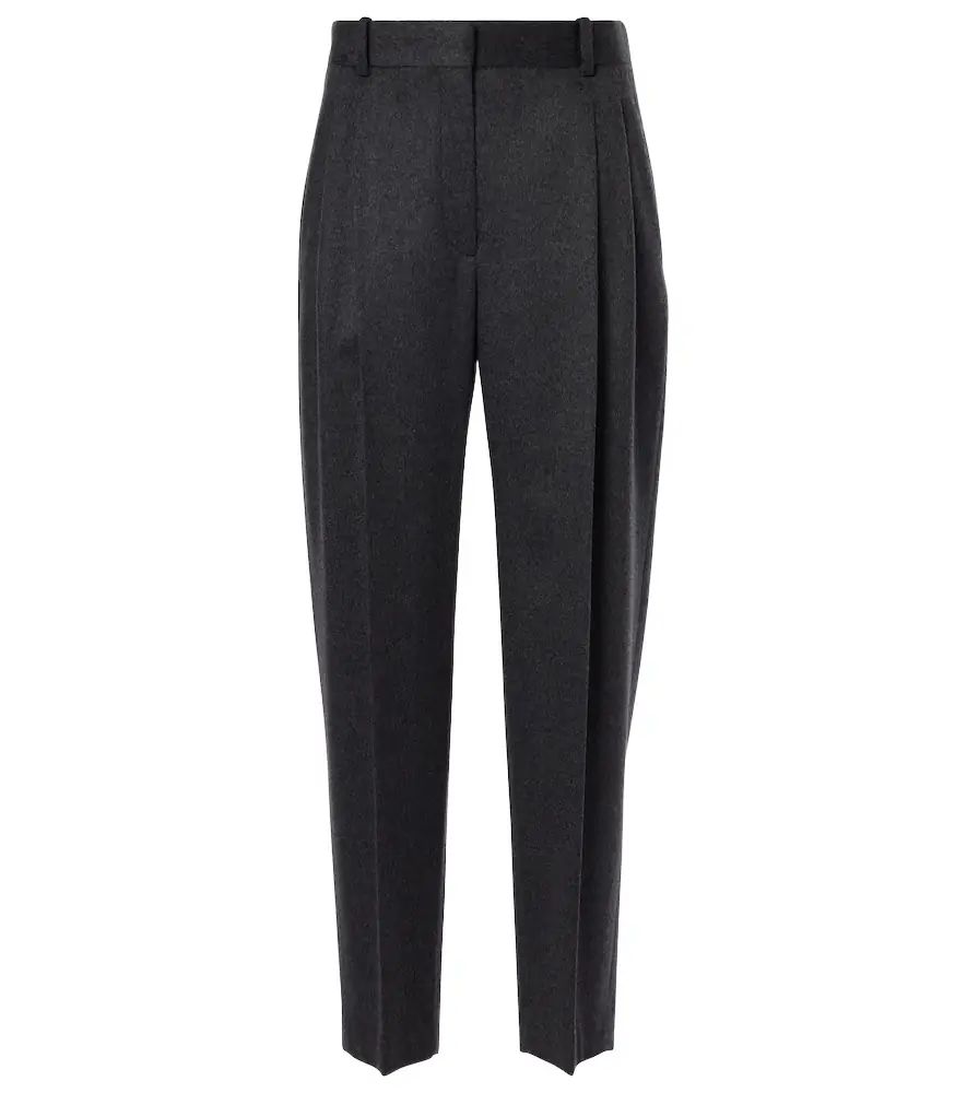 The Row Richelle cashmere straight pants