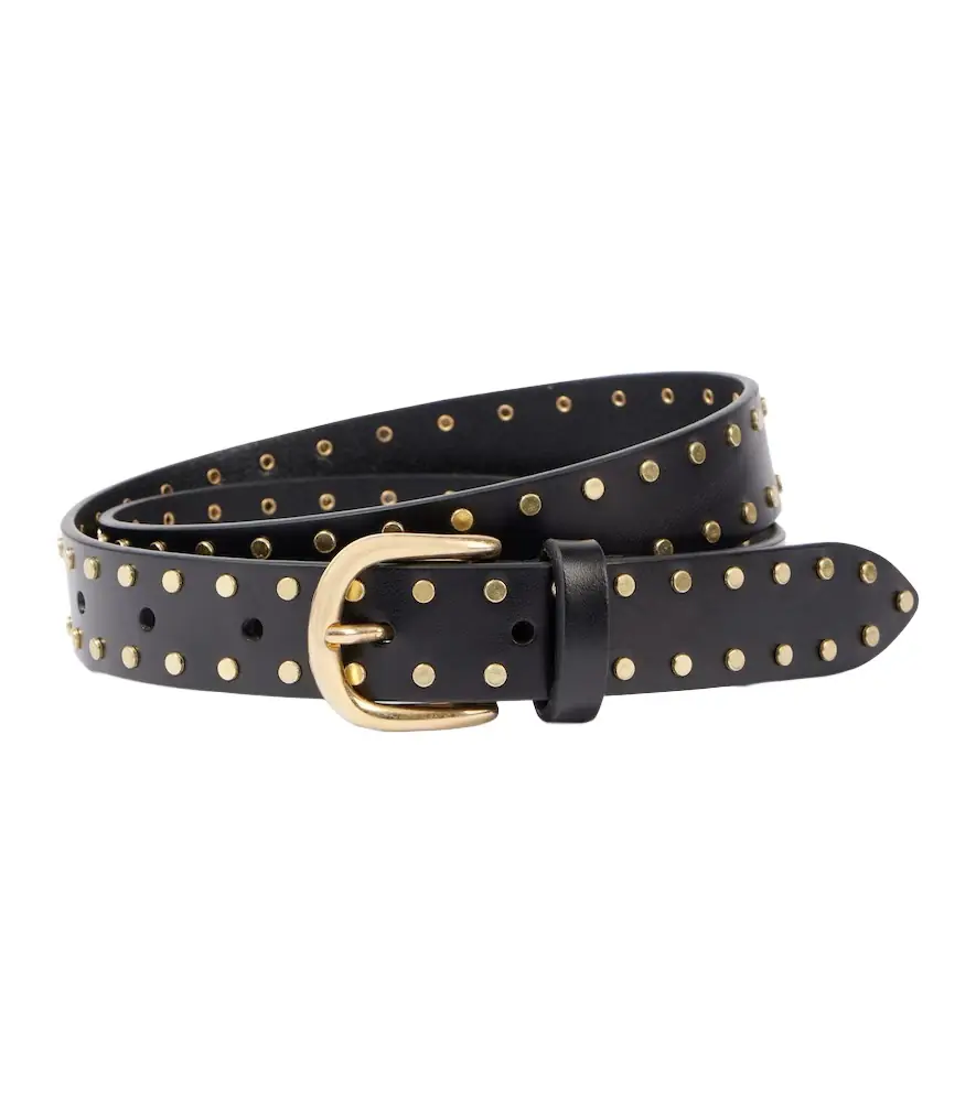 Isabel Marant Zap studded leather belt