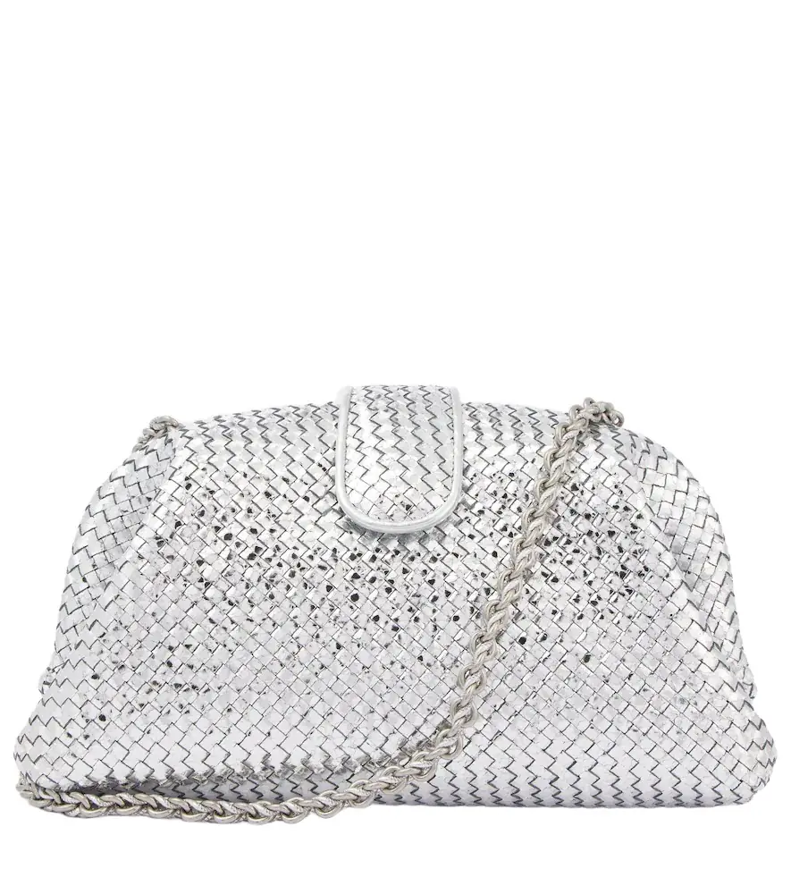 Bottega Veneta Lauren 1980 Medium leather clutch