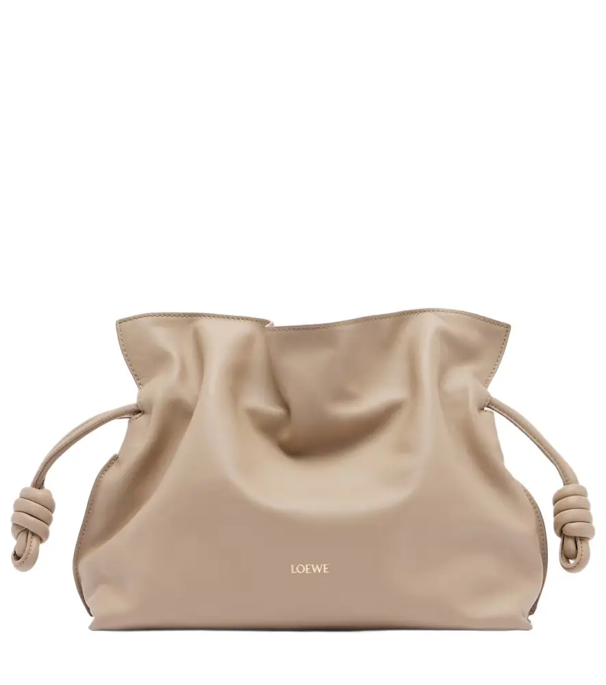 Loewe Flamenco Medium leather clutch