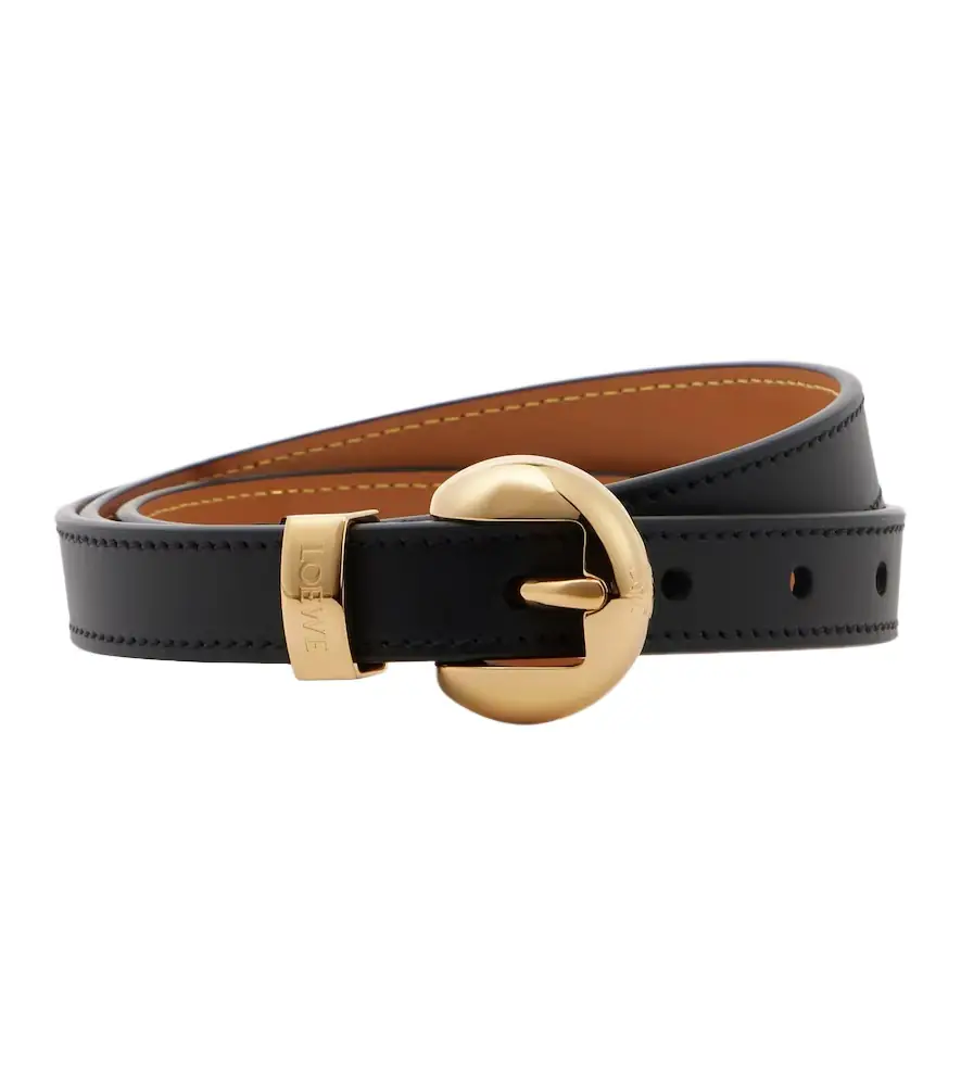 Loewe Pebble leather belt