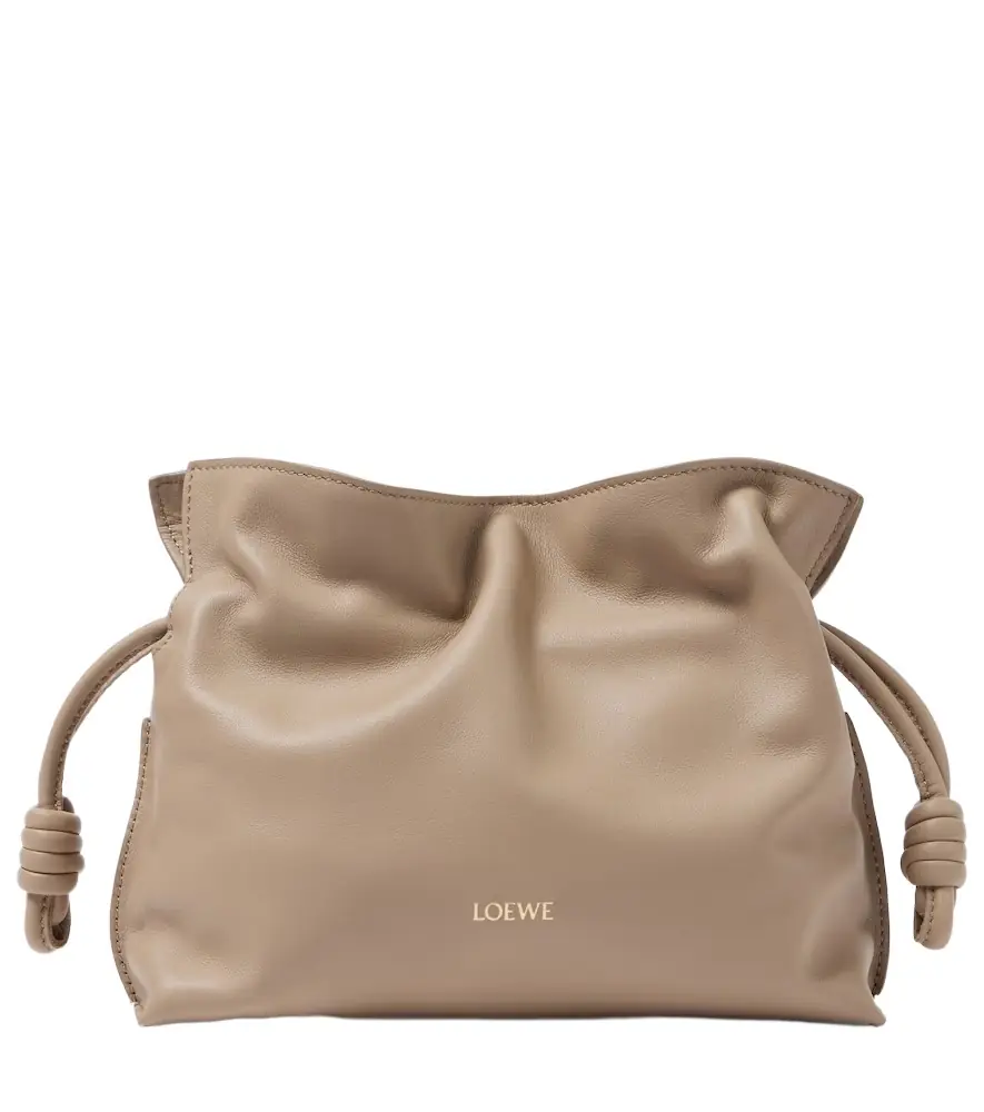 Loewe Flamenco Mini leather clutch