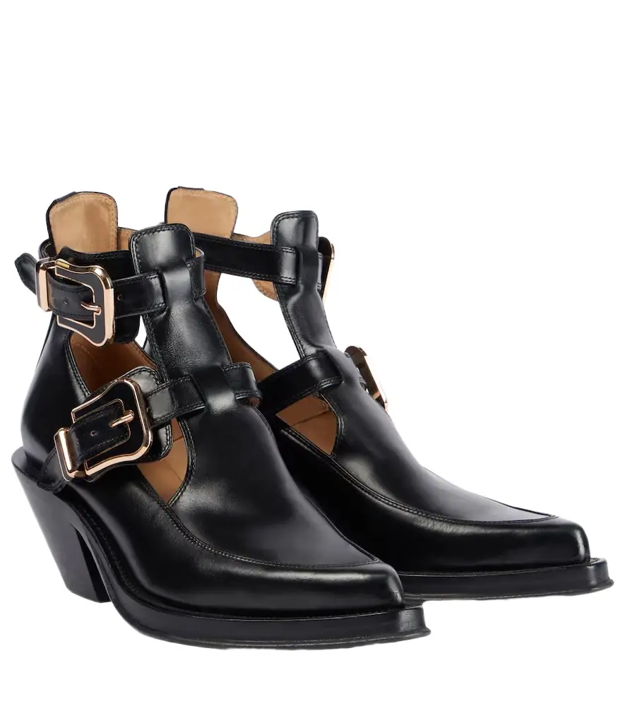 Gabriela Hearst Castro leather ankle boots