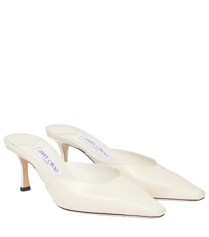 Jimmy Choo Vivi 65 leather mules - Women's Shoes