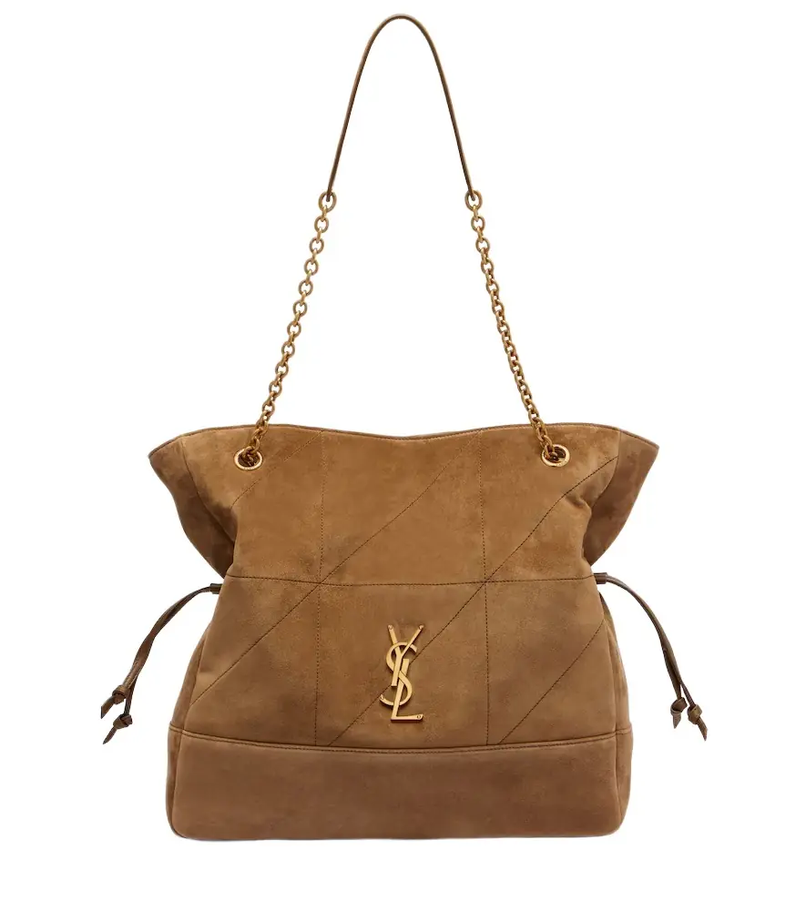 Saint Laurent Jamie Shopping Medium suede tote bag
