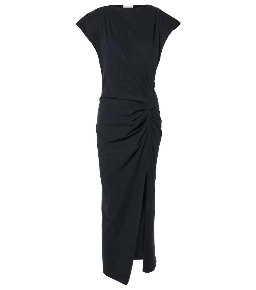 Isabel Marant Nadela cotton jersey maxi dress