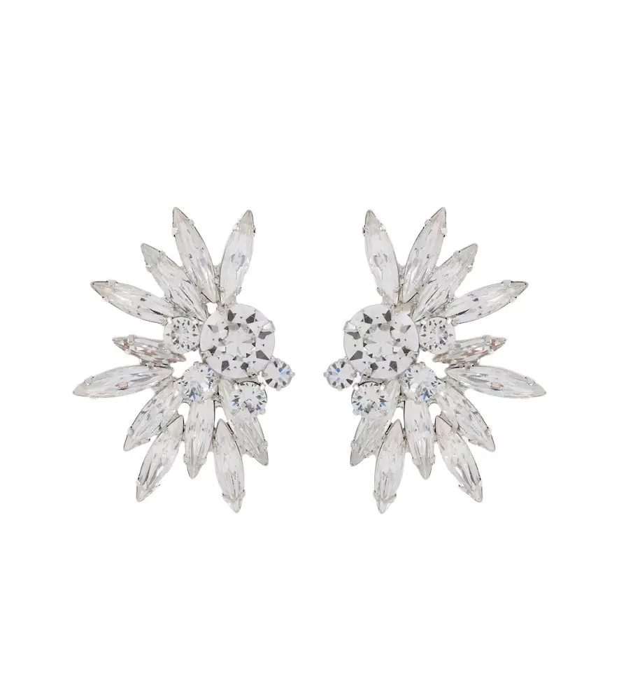 Jennifer Behr Shanti crystal-embellished earrings
