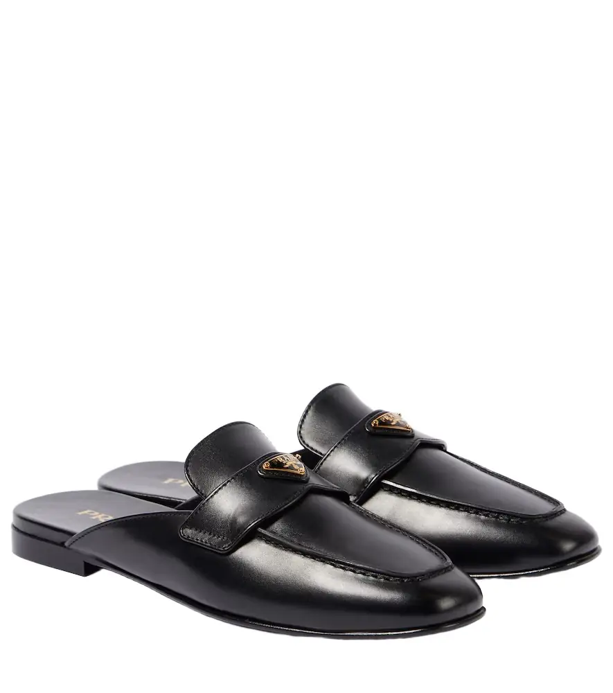 Prada Leather mules