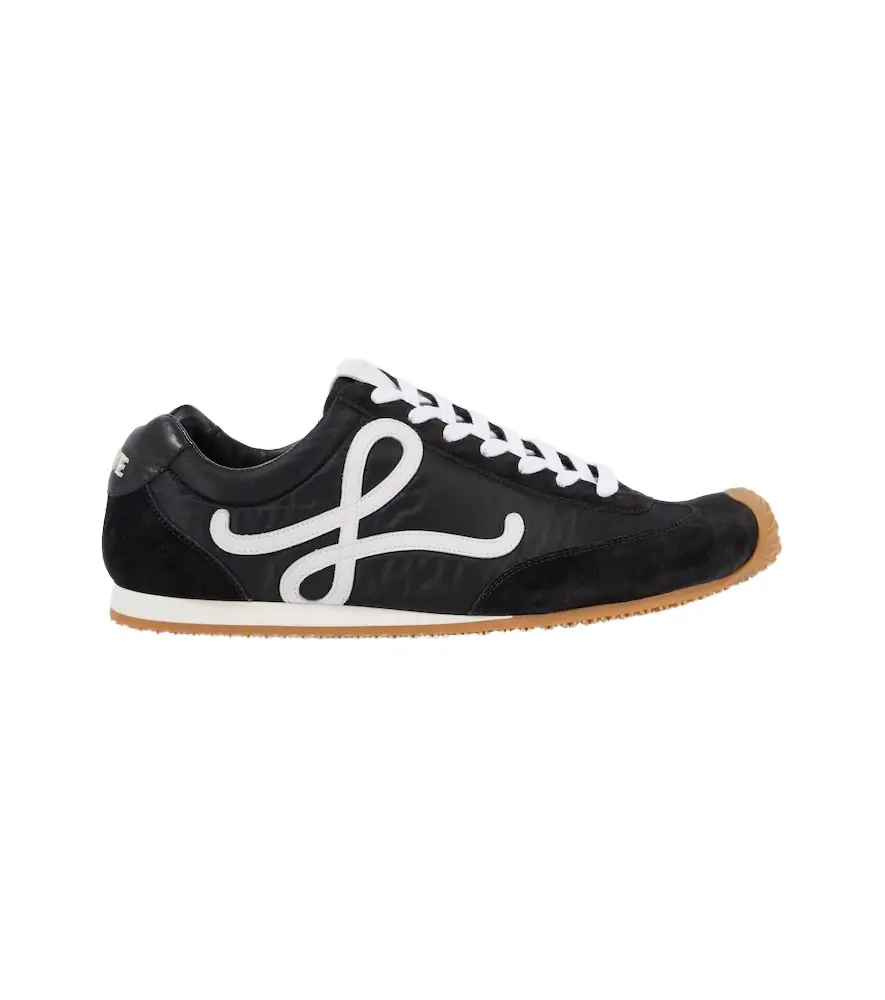 Loewe Ballet Runner 2.0 leather-trimmed sneakers