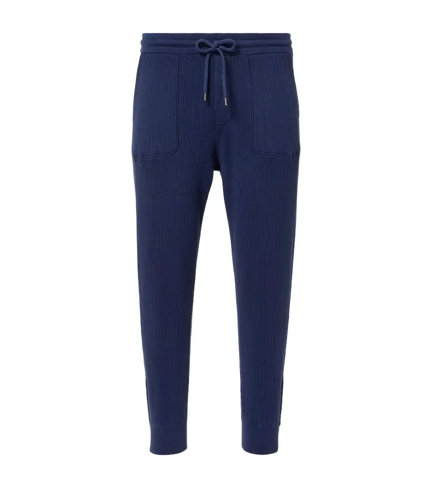 Brunello Cucinelli Cotton jersey sweatpants
