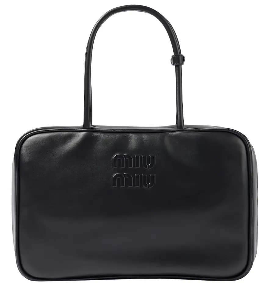 Miu Miu Medium leather tote bag