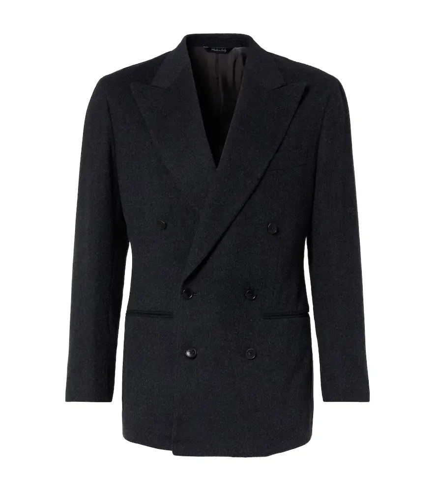 Saman Amel Camel hair blazer
