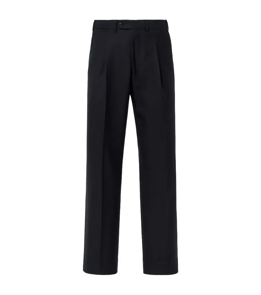 Saman Amel Amo wool straight-leg pants