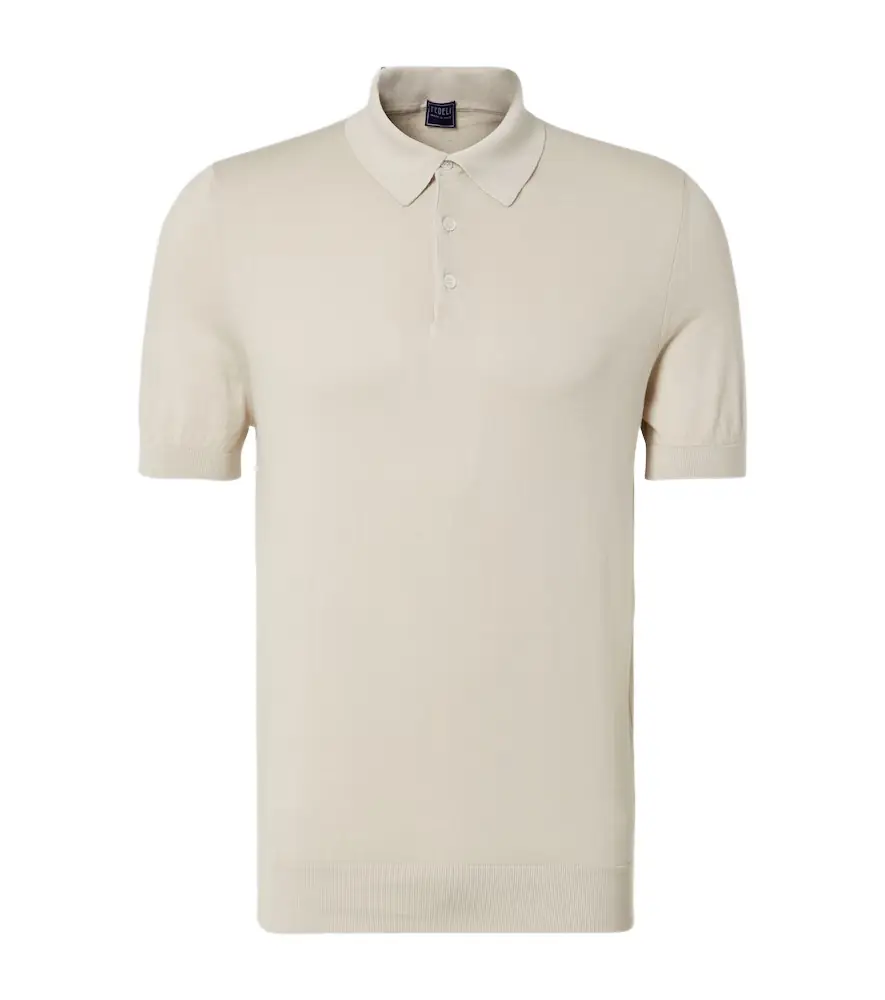 Fedeli Cotton polo shirt