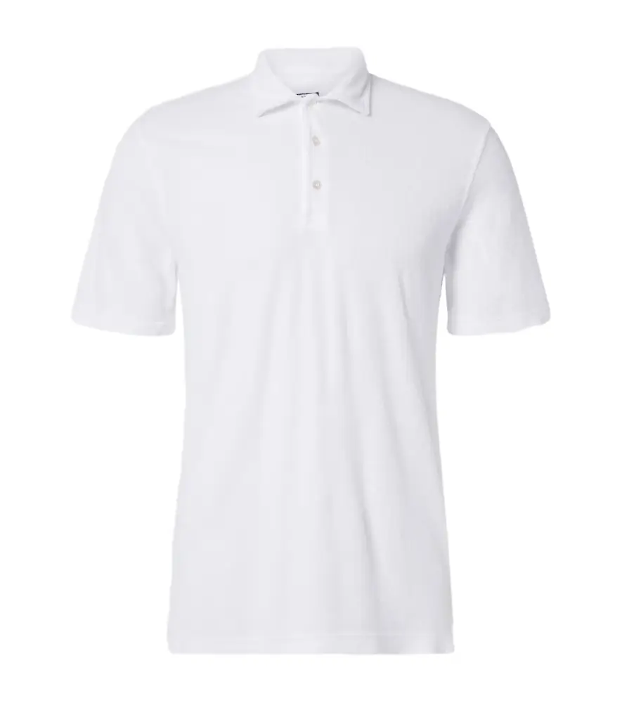 Fedeli Cotton terry polo shirt