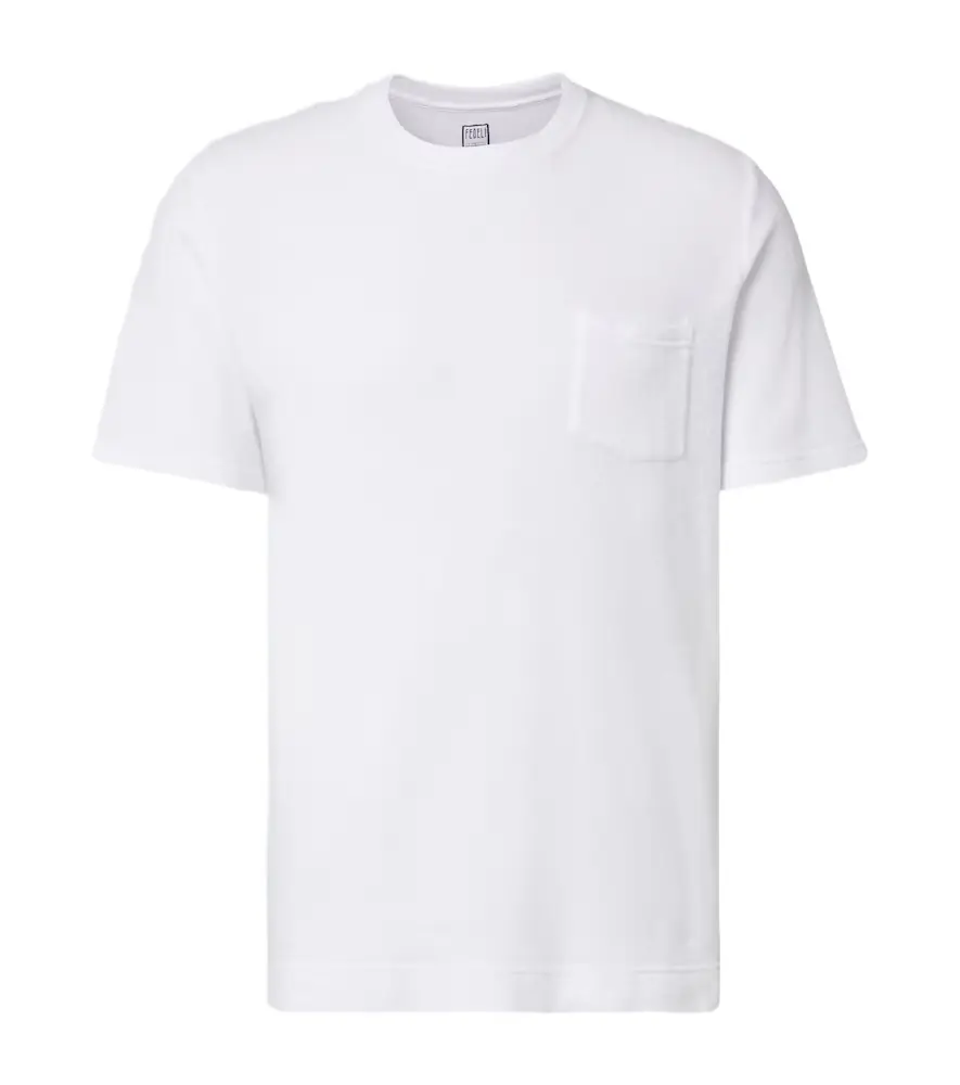 Fedeli Cotton terry T-shirt
