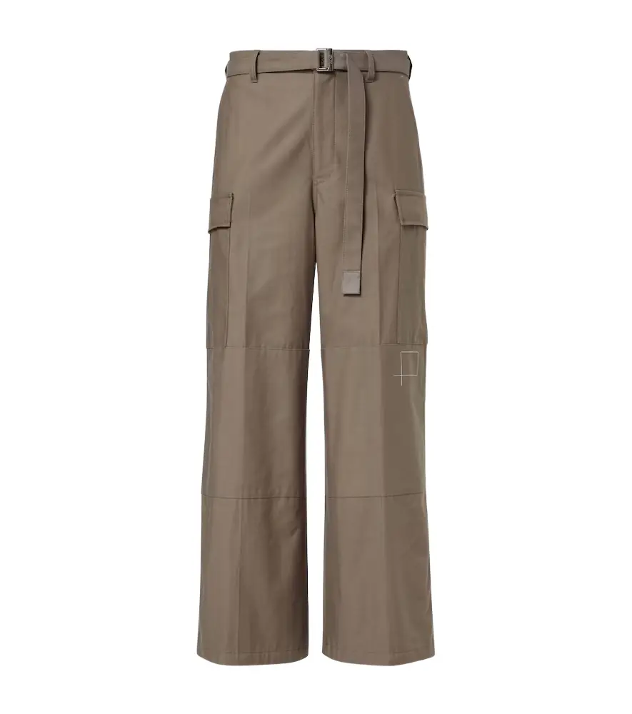 Sacai Cotton cargo pants