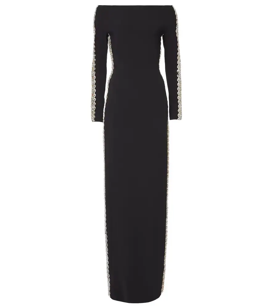 Jenny Packham Charisma embellished crêpe gown - Women's Clothing