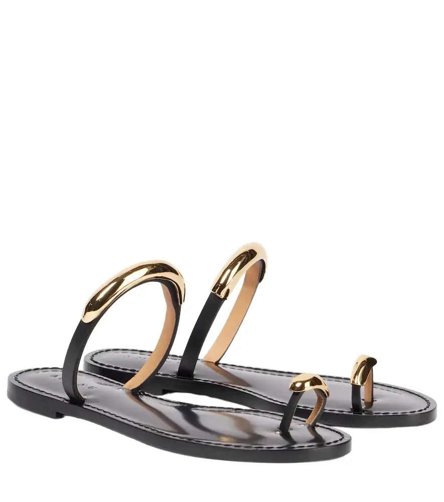 Amanu Samburu leather sandals