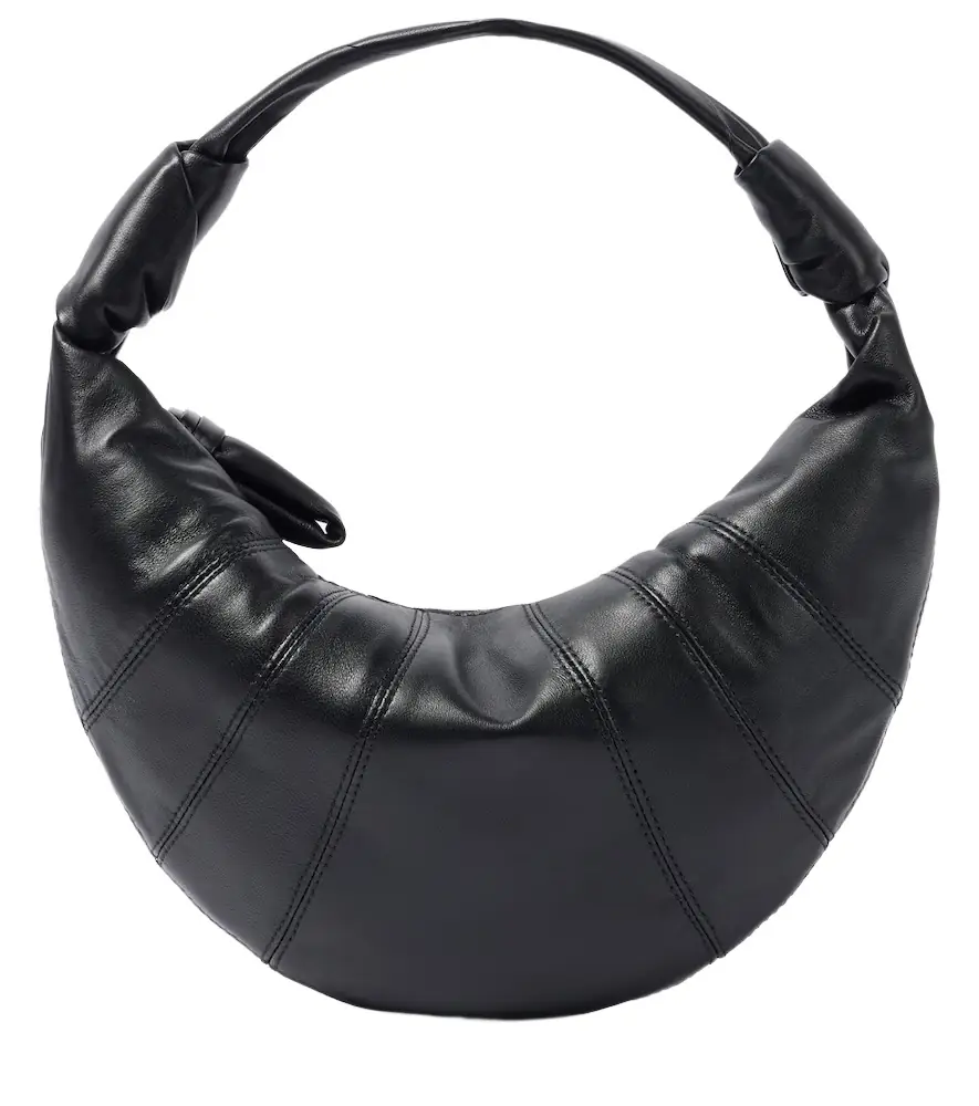 Lemaire Fortune Croissant Mini leather shoulder bag