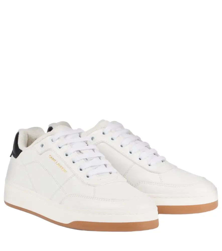 Saint Laurent SL/61 leather low-top sneakers