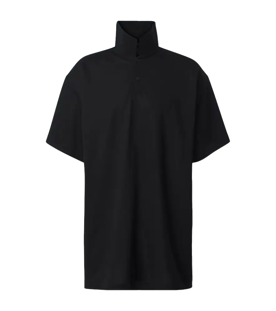 Balenciaga BB Garderobe cotton piqué polo shirt