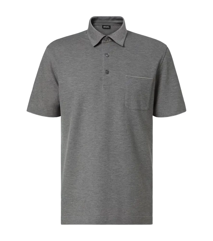 Zegna Cotton polo shirt