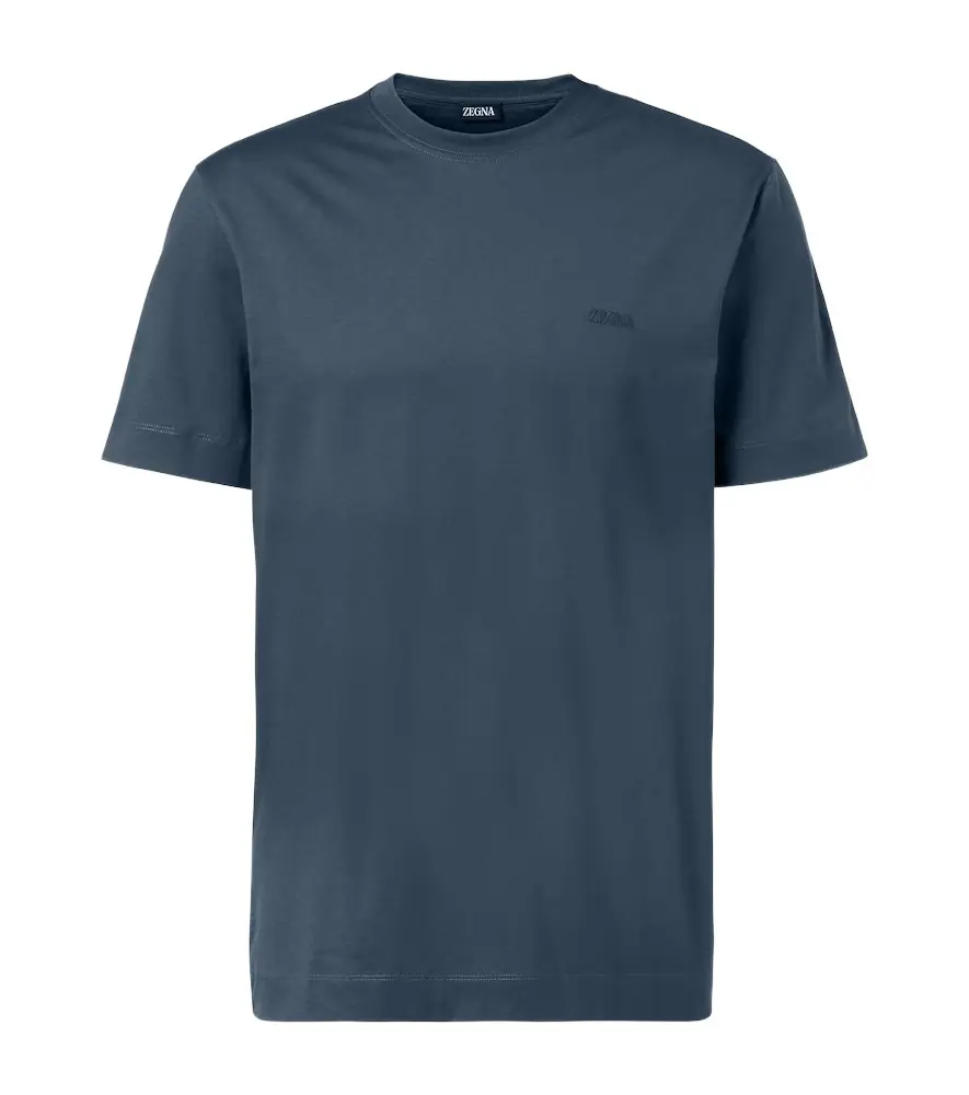 Zegna Logo cotton T-shirt