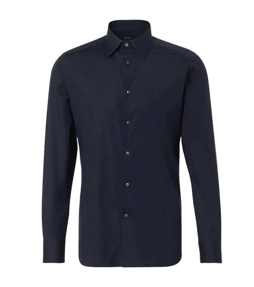 Zegna Cotton-blend shirt