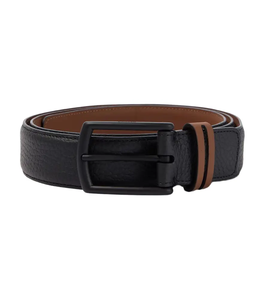 Zegna Leather belt