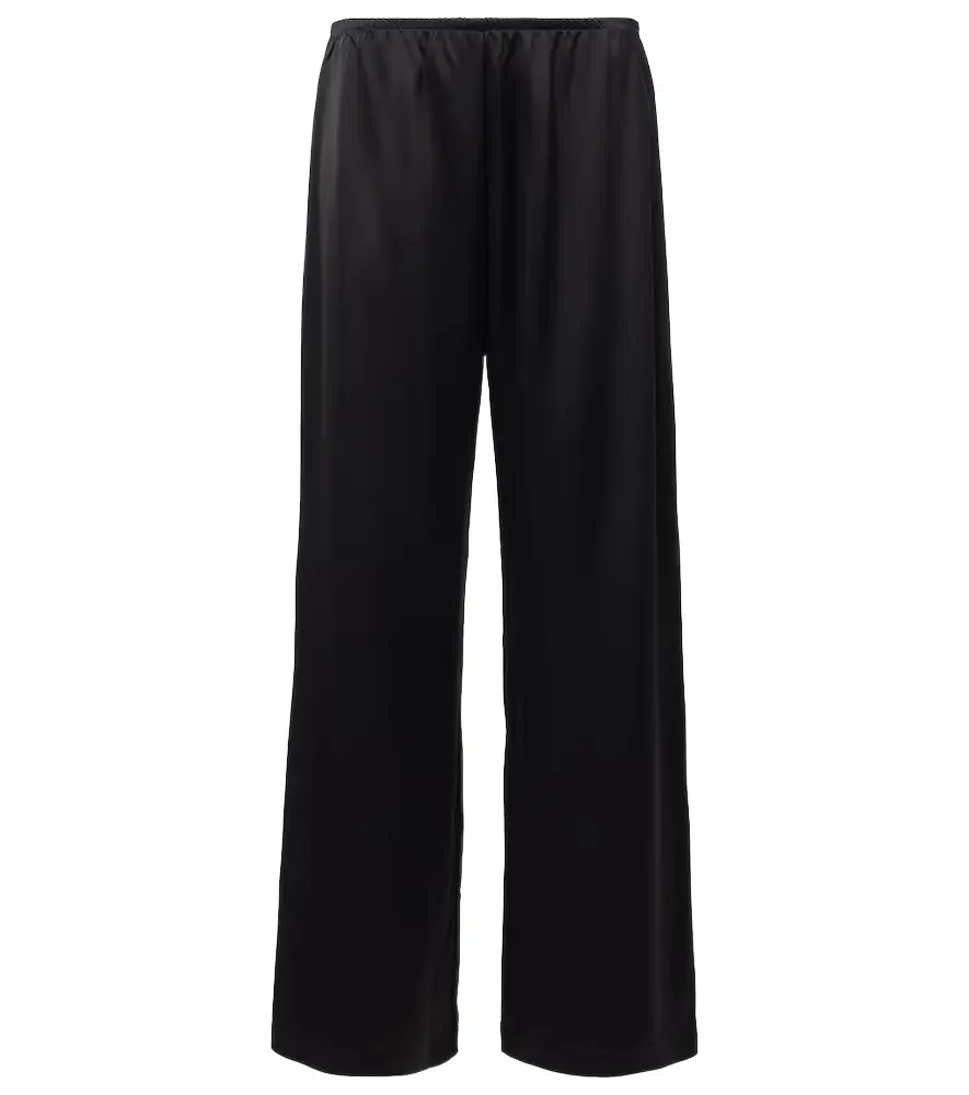 Leset Barb high-rise wide-leg pants