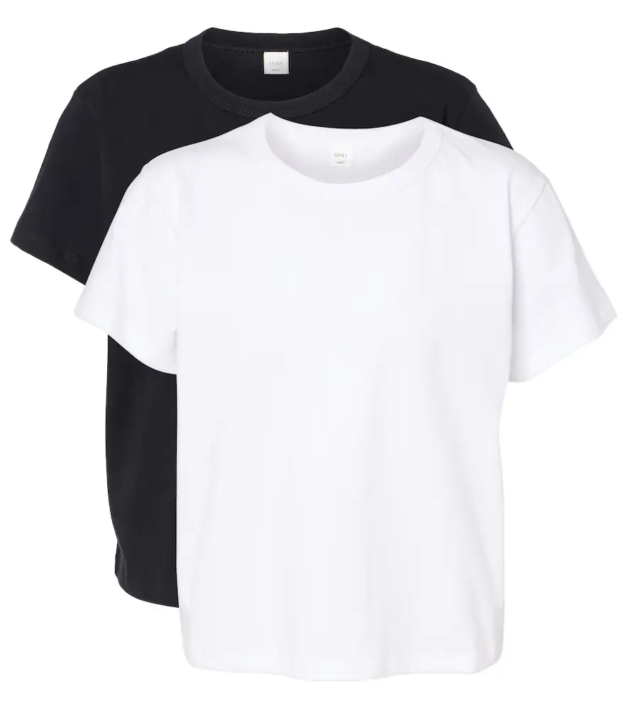 Leset Margo set of 2 cotton jersey T-shirts