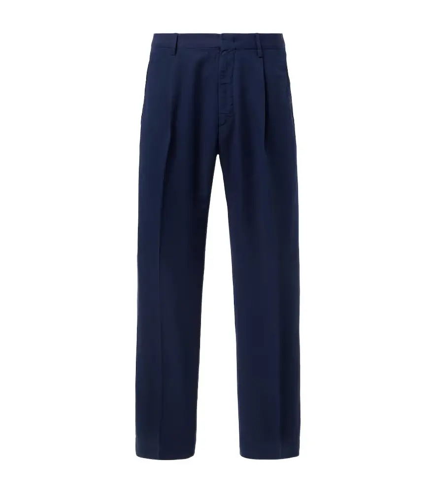 Slowear Linen and cotton chinos
