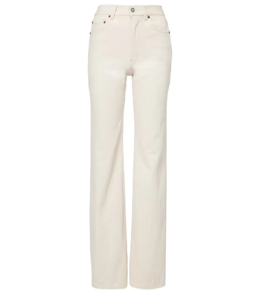 Saint Laurent 70's high-rise straight jeans