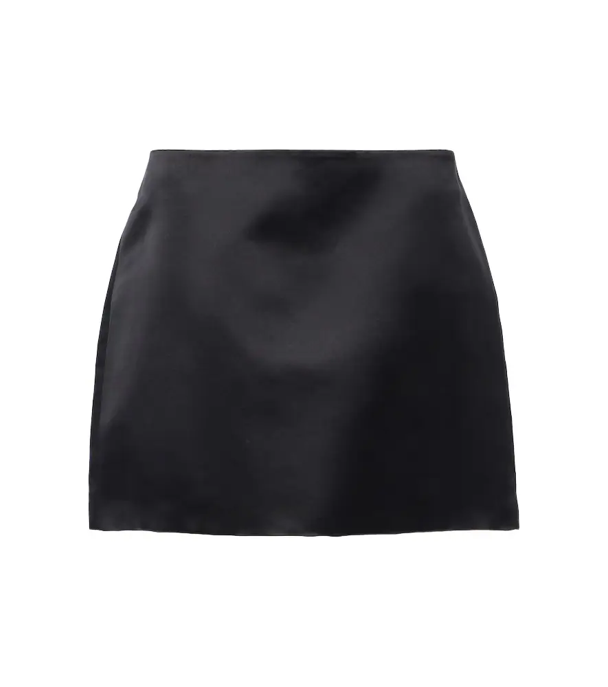 Lisa Yang Silk satin mini skirt