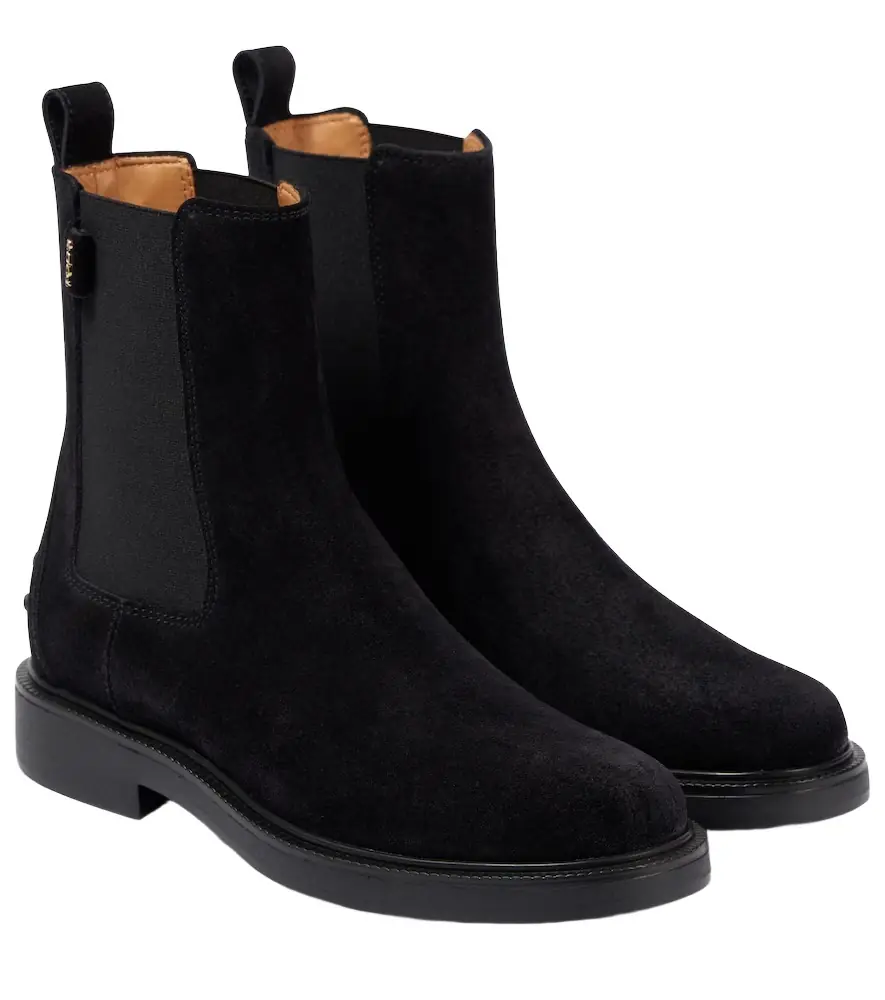 Tod's Suede Chelsea boots