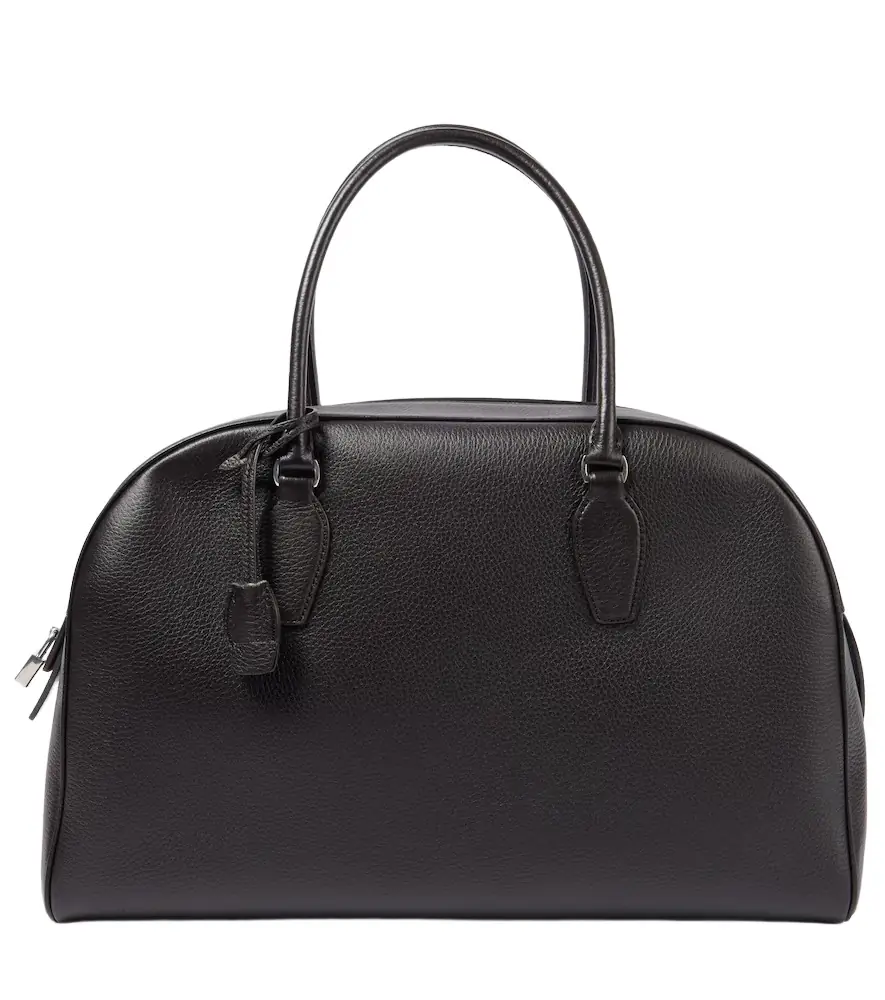 The Row India 15.75 Large leather tote bag