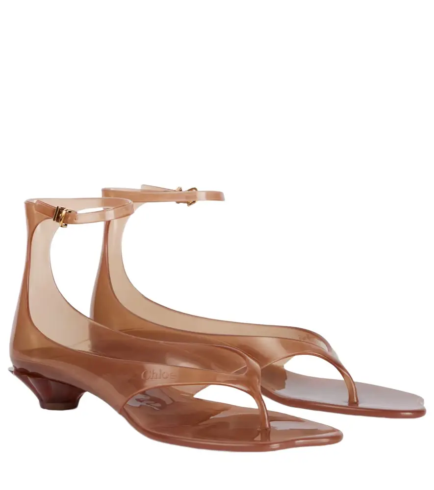 Chloe Chloé Chloé Jelly thong sandals