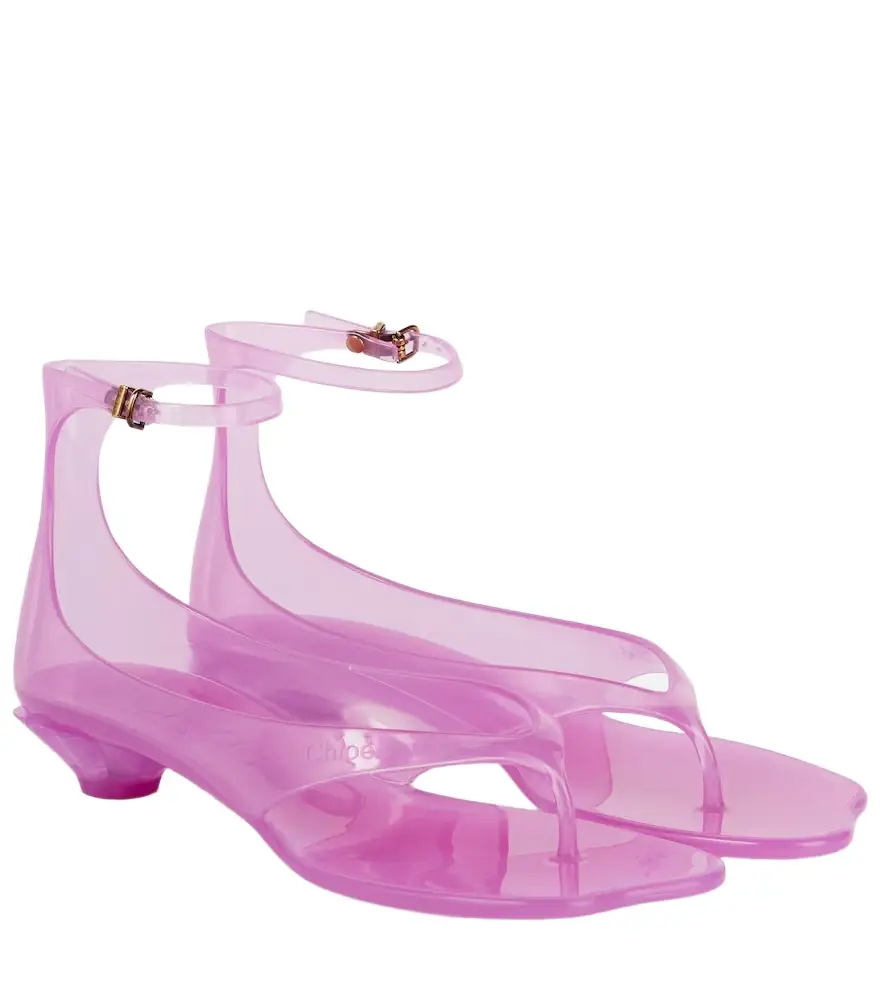 Chloe Chloé Chloé Jelly thong sandals
