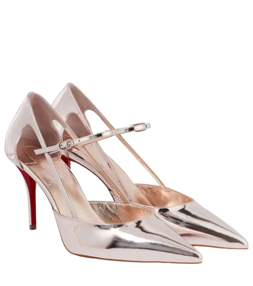 Christian Louboutin Miss Z Strap 80 leather Mary Jane pumps